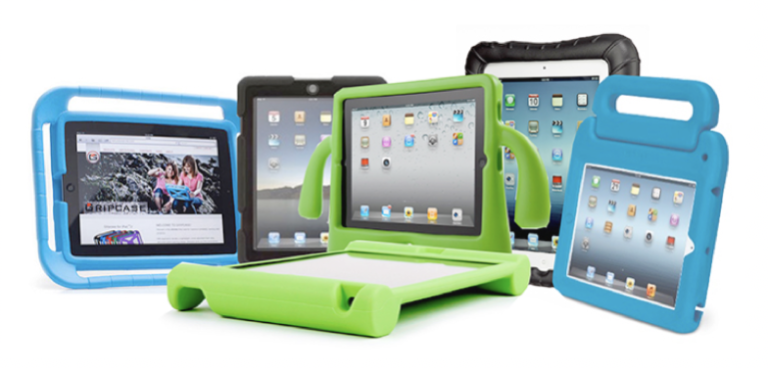 Photo de diverses housses de protection pour tablette.