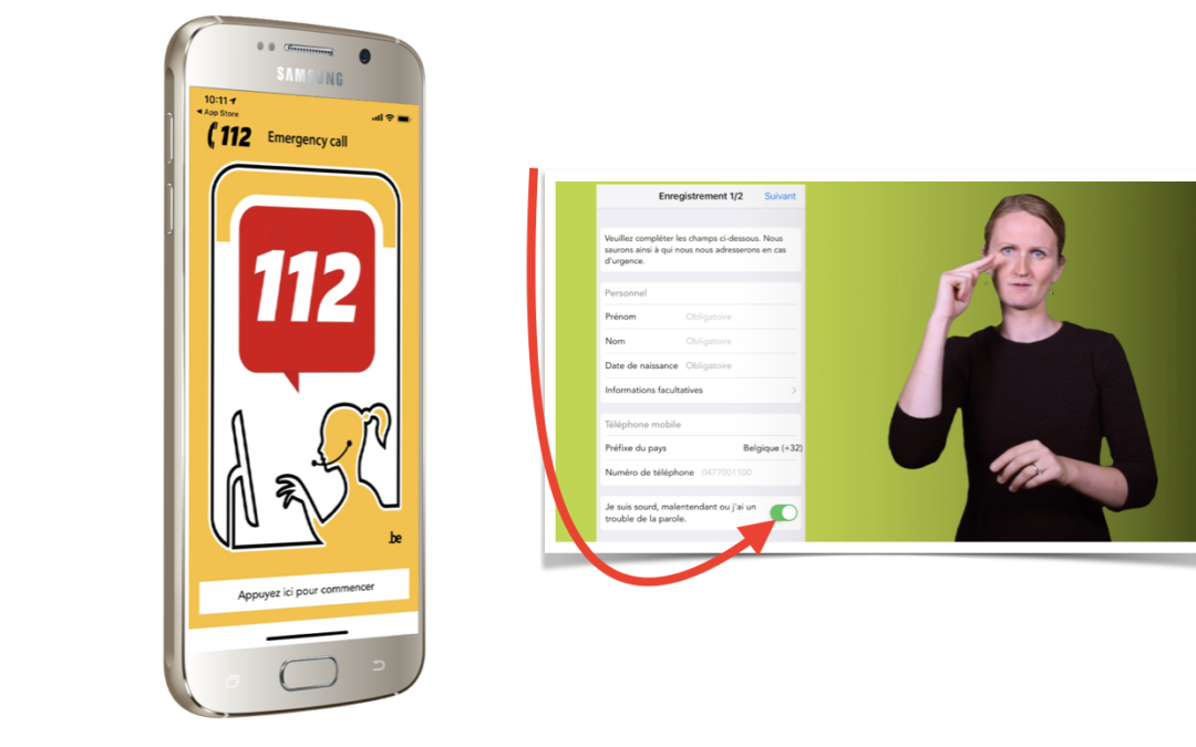 Je suis sourd ou j’ai des problèmes de communication et j’ai besoin d’une aide d’URGENCE