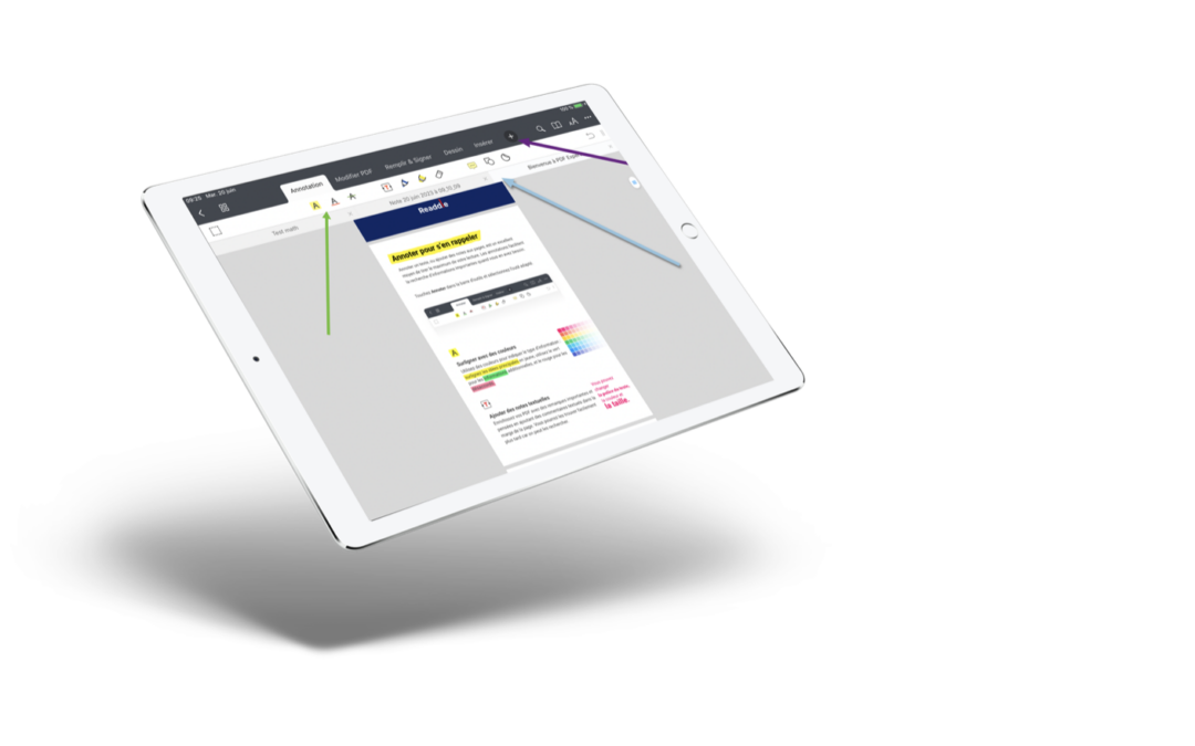 Annoter son PDF avec PDF Expert sur iPad