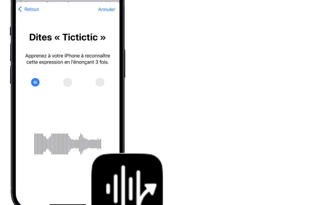 L’iPhone s’adapte à vos difficultés de langage avec  RACCOURCIS VOCAUX